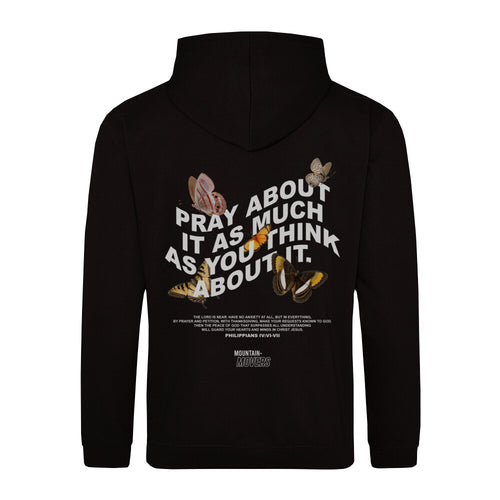 Pray about it hoodie backprint
