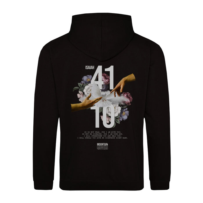 Isaiah 41:10 Hoodie Backprint
