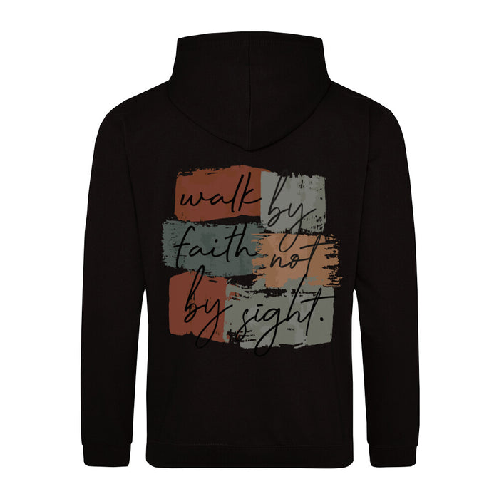 Walk by Faith Retro Hoodie Rugprint