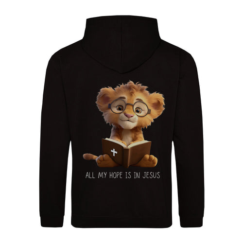 Hope Lion Hoodie Backprint