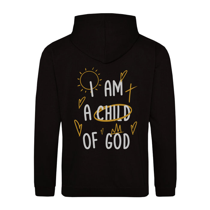 Kind van God Kleur Hoodie Rugprint