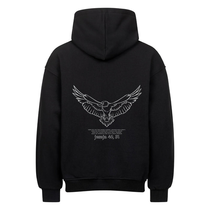 Eagle Oversized Hoodie Backprint