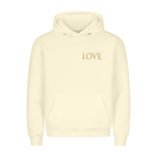 Gouden liefde hoodie