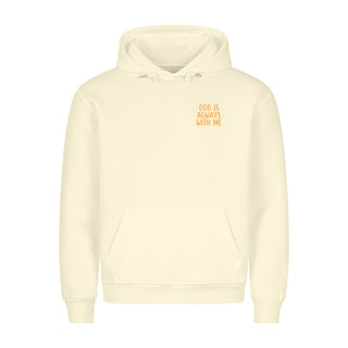God is always with me front & Back Hoodie
