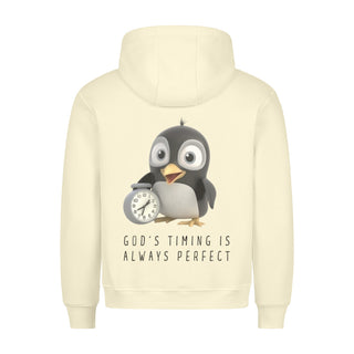 Timing Penguin Hoodie BackPrint