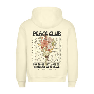 Peace Club Hoodie met rugprint