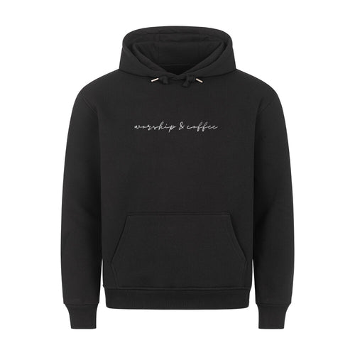 worship & Coffee Hoodie