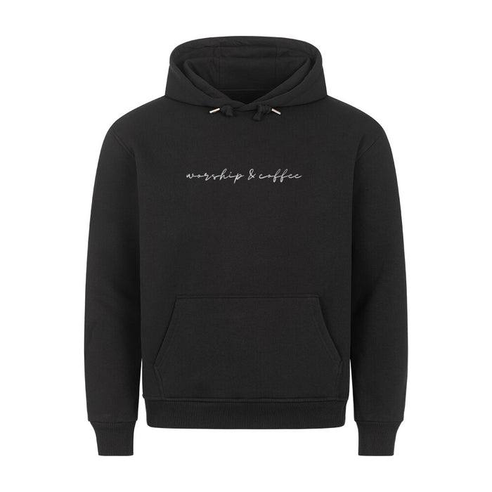 worship & Coffee Hoodie