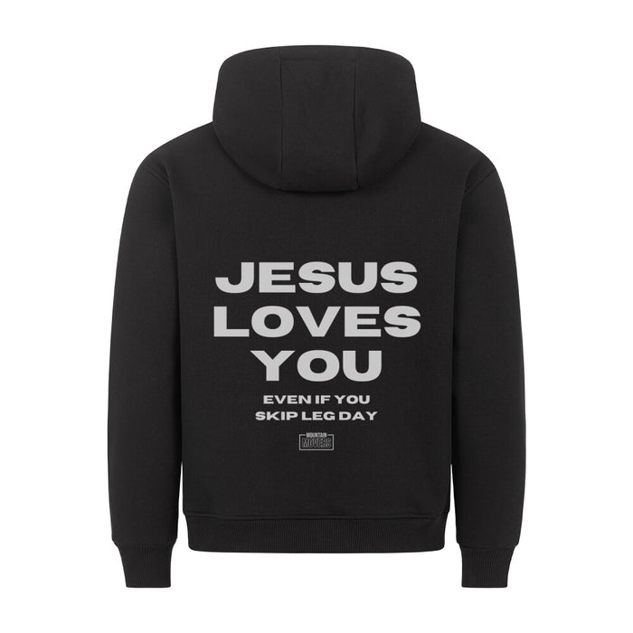 Skip Legday Gym Hoodie met rugprint