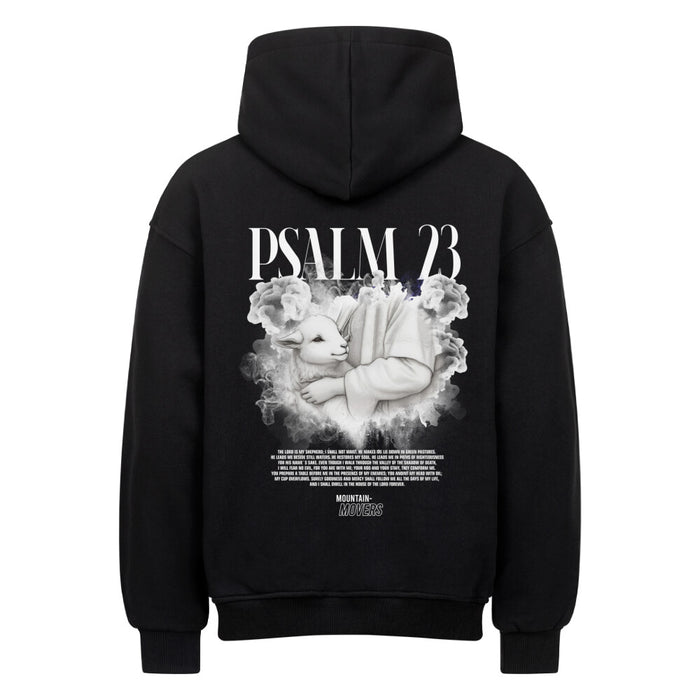 Psalm 23 Streetwear Oversized Hoodie Backprint