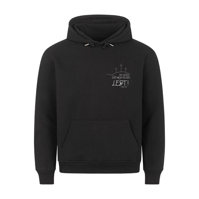 My Redeemer lives minimalistic hoodie