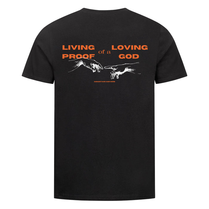 Living Loving God T-Shirt Backprint