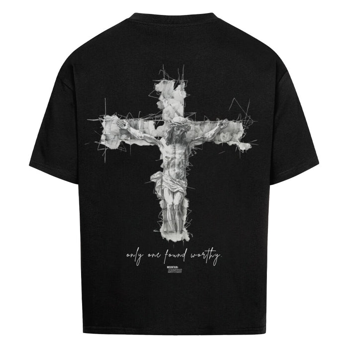 ONLY ONE Found Worthy Oversized Shirt Backprint