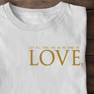 Gouden liefde T-shirt