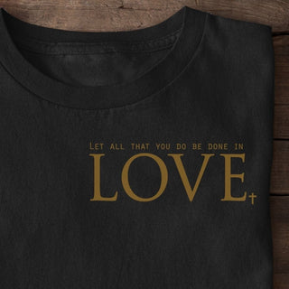 Gouden liefde T-shirt