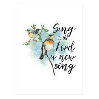 SING TO THE LORD POSTER
