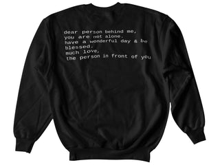 Dear Person Premium Sweatshirt BackPrint Spring Sale