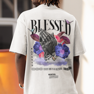 Blessed Streetwear Oversized T-Shirt BackPrint