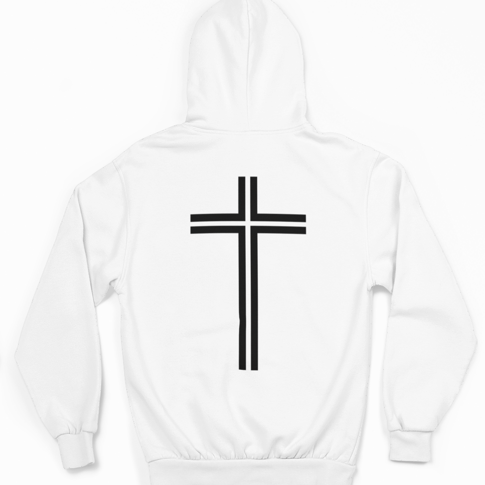 Hoodie mit Kreuz-Logo
