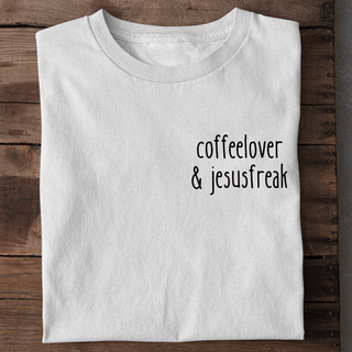 Coffelover & Jesusfreak T-Shirt