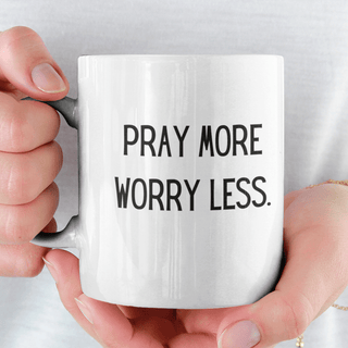 Pray More Mug