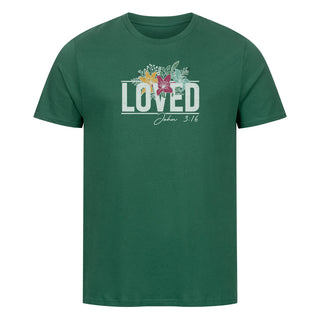 Loved John 3,16 Shirt Lifestyle christliche Mode