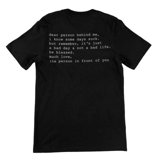 Some Days suck BackPrint T-Shirt