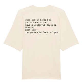 Dear Person Premium Oversized T-Shirt BackPrint Spring Sale