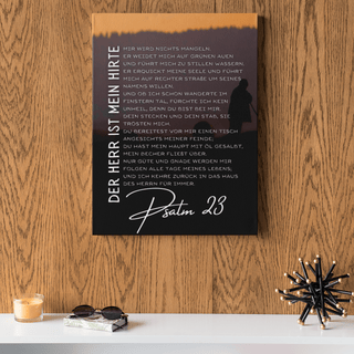 Psalm 23 canvas picture
