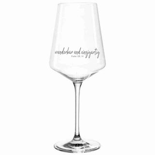 Wonderful and unique wine glass